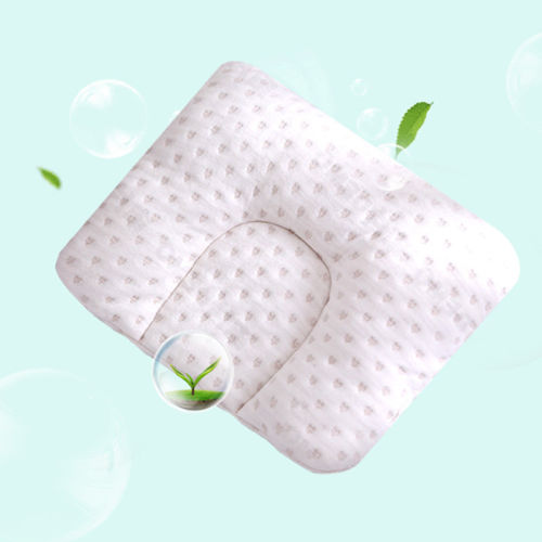 Newborn Baby Pillow Memory Foam Small Snail Shape Anti Roll Portable Pillows 