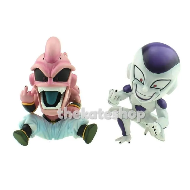 Majin buu frieza in boo freeza, figuras de ação colecionáveis do