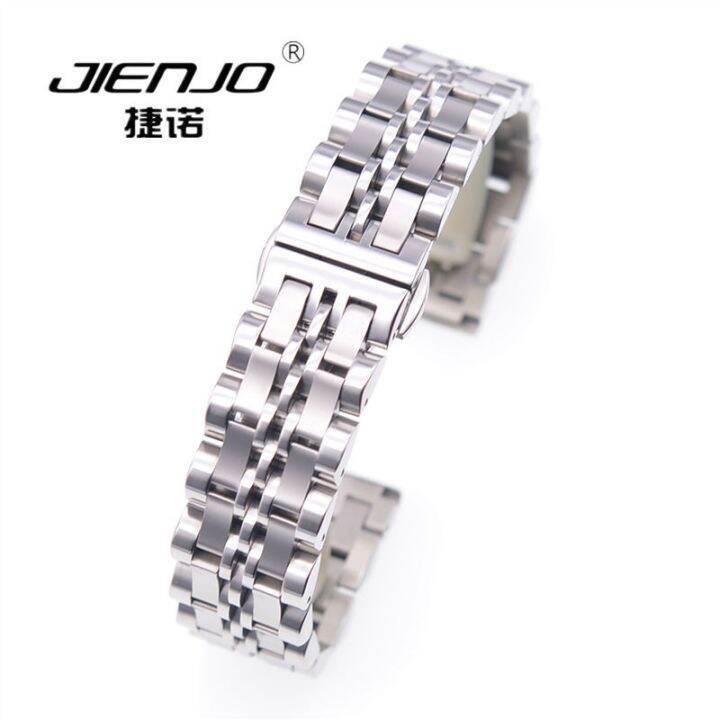 steel-watch-strap-mens-stainless-chain-fine-universal-belt-butterfly-buckle-high-end-atmosphere