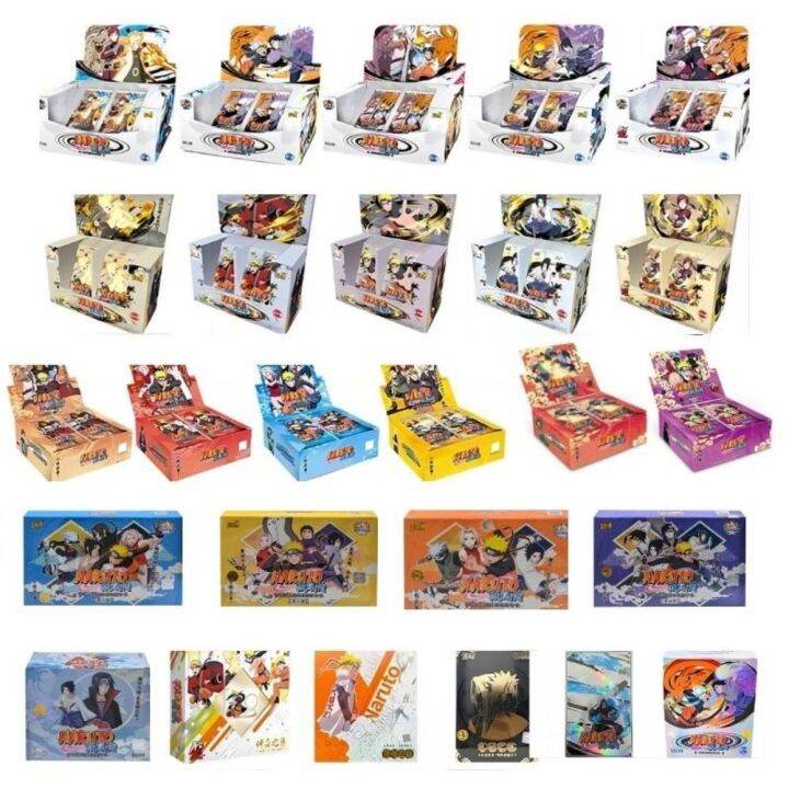 KAYOU Genuine Naruto Cards Boxes Booster Packs Trading Card Game Box