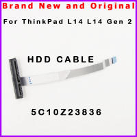 สายเคเบิล FFC HDD สำหรับแล็ปท็อป Thinkpad E14 Gen1 L14 Gen2 HDD Kabel Cakera Keras Cakera NBX0001RA 00 5C10Z23836