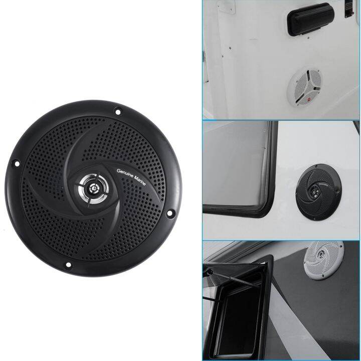 black-yacht-waterproof-round-speaker-system-for-car-rv-boat-sound-speaker-horn