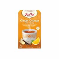 Natural☘   Ginger Orange with Vanilla ☘  Yogi Tea Organic 30.6g☘