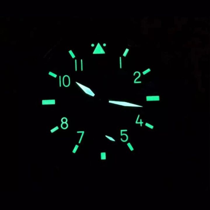 38-8mm-watch-dial-green-luminous-watch-accessories-repair-parts-for-swiss-eta-6498-seagull-st3620-movement