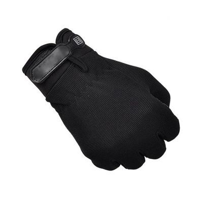 【JH】 Motorcycle Fingerless Gloves Fishing Breathable Camping Cycling Nonslip Sport Tactical Men  39;s