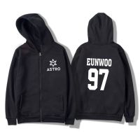 ASTRO STAR Kpop Hoodies Moletom STAR Group เสื้อสเวตเชิ้ตผู้หญิง/ฮาราจูกุชายมีฮู้ดเสื้อลำลองผู้ชาย/เสื้อผ้าผู้หญิง