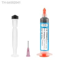 ☊ Syringe Solder Tin Paste Needle Tube Tin Soldering Paste Flux For IC PCB BGA Cellphone Repairing