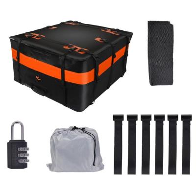 Rooftop Cargo Carrier Waterproof Foldable Rooftop Cargo Bag for Cars with or without Racks Car Cargo Roof Bag Car Rooftop Carrier with Waterproof Zippers ideal