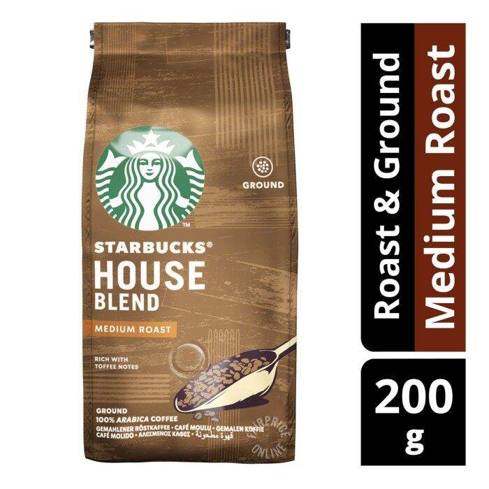 Starbucks House Blend Medium Roast 200g Lazada