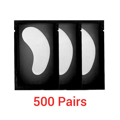 500PairLot Eyelash Extension Patch Grafted Lash Paper Patches Under Eye Pads Eye Patches For Eyelash Extension Supplies