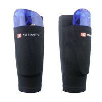 1 Pair Sports Soccer Shin Guards Football Leg Pads Goalkeeper Training Calf Protector Shin Guards Socks Soccer Leggings Plate