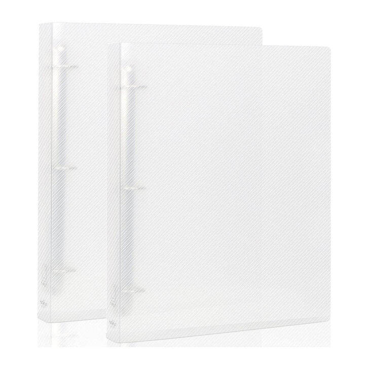 A4 Size 3 Ring Transparency Binder Cover Organizer Folder Holds 8.5'' X