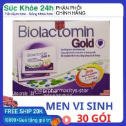 Men vi sinh giúp bé tiêu hóa tốt Biolactomin Gold chống táo bón đi ngoài