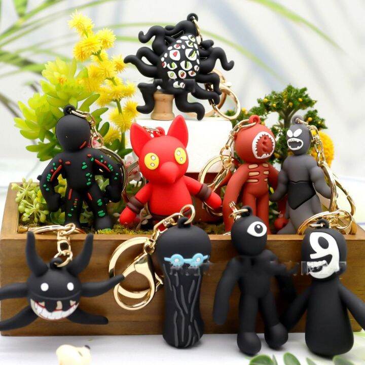 DUOJI Game Doors Game Doors Figure Keychain Roblox Doors Escape The