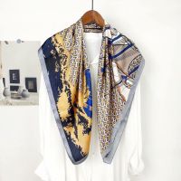 YUNBOBO Fashion Scarf 90x90cm Square Scarf Printed Scarf women Lady Shawl