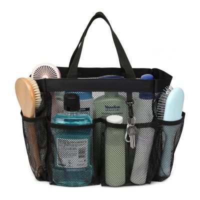 【cw】 Mesh Shower Caddy Tote Beach Storage Suitable for Outdoor Camping Dry