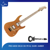 กีตาร์ Charvel Pro-Mod DK24 HH FR - Dark Amber | Strings Shop