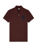 AIIZ (เอ ทู แซด) เสื้อโปโลแขนสั้น ปักโลโก้สิงห์ Big Lion Polo Shirts