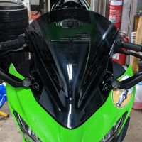 กระจกรถจักรยานยนต์,ที่กันลมสำหรับ Kawasaki Ninja 400 250 2018 2019 2020 Ninja400
