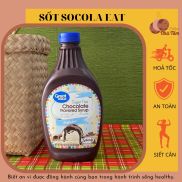 Siro không đường ăn kiêng Chocolate Syrup không đường GREAT VALUE keto