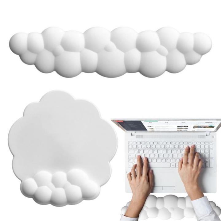 wrist-support-mousepad-cloud-shape-memory-foam-ergonomic-mousepad-nonslip-mouse-mat-computer-mouse-pad-working-supplies-for-students-gamers-and-teachers-economical
