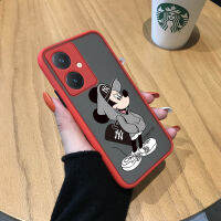 GGK เคสสำหรับ Vivo Y27การ์ตูนน่ารักแฟชั่นเคสโทรศัพท์มีน้ำค้างแข็งโปร่งใสมิกกี้เมาส์กันกระแทกเคสปกป้องกล้องคลุมทั้งหมดกันกระแทก