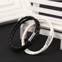 Korean Fashion Men Punk Bracelet Simple Retro Multi-layer Woman Bracelet Couple