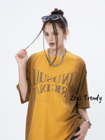 Zeus Trendy เสื้อกันหนาว ผญ เสื้อแขนยาว เสื้อกันหนาว คลาสสิค ทันสมัย สบาย สไตล์ WMY2391CKT 38Z230920