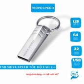 Thẻ nhớ usb Move Speed 128GB 64GB 32GB siêu nhỏ vỏ kim loại - thẻ USB 2.0, tốc độ 30MB s chống nước, bảo hành 5 nămView Product Analysis