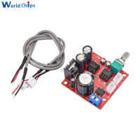 DC6-24V Dual NE5532 Preamplifier Board Single Power Supply เครื่องขยายเสียงโมดูลไมโครโฟน Preamps Audio OP AMP Board