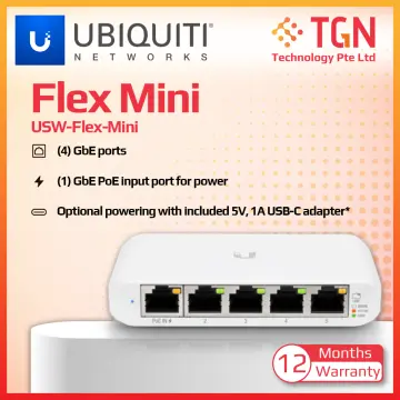 Ubiquiti Networks USW-Flex UniFi Switch Flex 46W 5-Port 802.3af