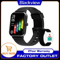 Blackview Smart Watch ผู้ชายผู้หญิงกีฬานาฬิกา1.69 "เต็มหน้าจอ S Mart W Atch อัตราการเต้นหัวใจ IP68นาฬิกากันน้ำสำหรับ Android IOS