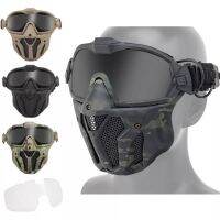 หน้ากากพัดลม Tactical ANTI-FOG Mask 2เลนส์