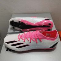 ﹉◐ Kasut Bola Sepak X SPEEDFLOW Messi Numbersup FG Outdoor Football Shoes Unisex Soccer Cleats