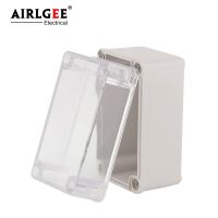 ☜☍ 130x80x85mm high quality outdoor waterproof plastic junction box transparent high cover ABS power meter box control box