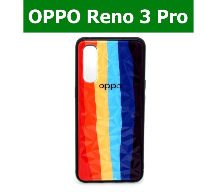 เคส-oppo-a5-2020-a5s-a7-a9-2020-a12-a53-a92-a93-f9-reno-3-pro-reno-4-เคสสีรุ้ง-3-มิติ-ออปโป้