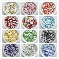 New 30PCS 12.5mm colours acrylic plum shape two eye buttons wedding decoration sewing accessories Haberdashery