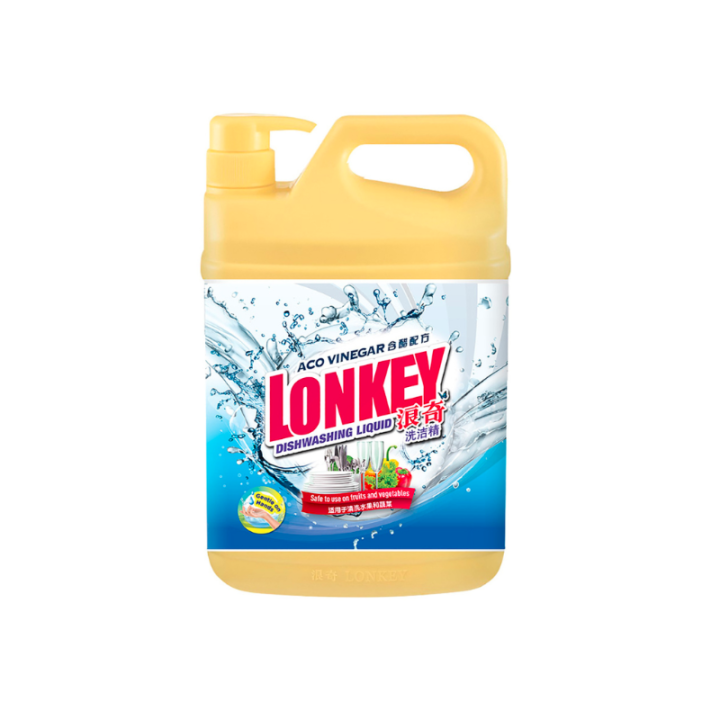 Lonkey Dishwashing Liquid Aco Vinegar 1.8kg Lazada