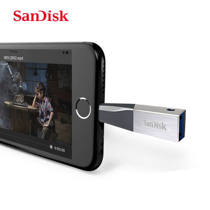 sandisk-usb-flash-drive-64gb-pen-drive128gb-otg-usb3-0-sdix40n-256gb-lightning-usb-stick-pendrive-for-iphone-ipad-ipod-apple-mf