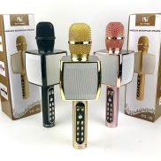 Micro karaoke bluetooth không dây YS91, mic karaoke gia đình