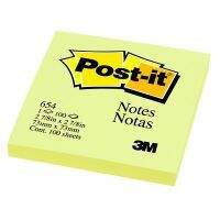 กระดาษโน้ต POST-IT 3M No.654 เหลือง