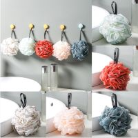 【cw】 Soft Mesh Sponge Balls Cleaner Exfoliating Scrubbers Cleaning Brushes Shower Puff High-End 【hot】