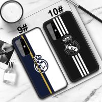 Cover Samsung Galaxy A02 M02 A12 A32 A52 A72 Silicone Phone Casing Soft Case JA88 Real Madrid Club FC