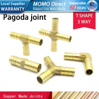 6mm 10pcs Boaby Brass Straight Barbed Connector Brass Barbed Straight 2-Way Pipe Connector Tube Joiner Fitting 6/8/10/12/14/16/20mm 