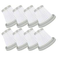 Filters 8Pcs For Deerma DX118C DX128C Vacuum Cleaner Accessories Elements Sweeping Robot Replacement Part Cleaning