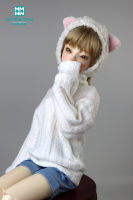 Clothes for doll Fashion Turtleneck sweater pink, white, gray fits 14 13 16 BJD Spherical joint Doll accessories