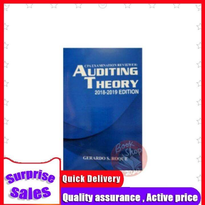 Genuine Auditing Theory 2018-2019(Geraldo S.Roque) | Lazada PH