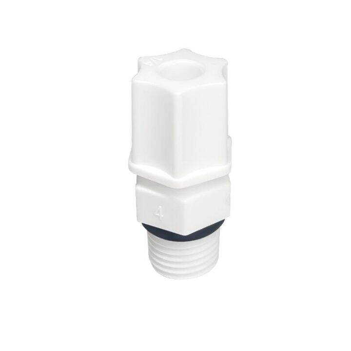 1/4‘’ Male Connectors JACO Fitting Plastic Compression Fittings For RO