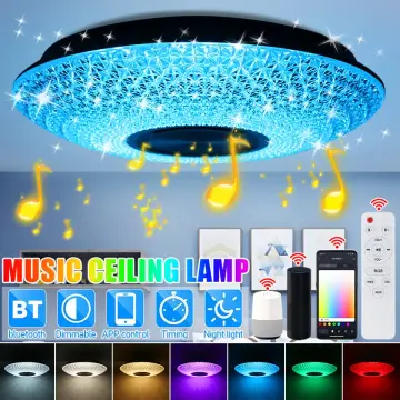 E27 Wireless Bluetooth LED Light Speaker Bulb RGB 36W Music Playing lamp  Remote