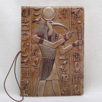 Egyptian  retro pattern certificate protection package travel documents passport package Card Holders